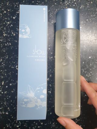 슬로우 스킨스 슬로우 화산송이 클렌징 워터 — 5점을 준 리뷰어가 2021년 4월 올린 사용 사진