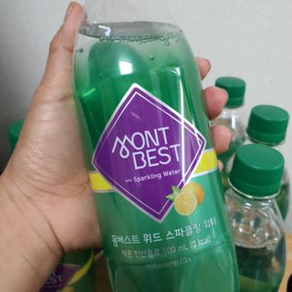 몽베스트 Montbest with Sparkling water Lemon OR Lime 20병(랜덤) — 5점을 준 리뷰어가 2021년 10월 올린 사용 사진