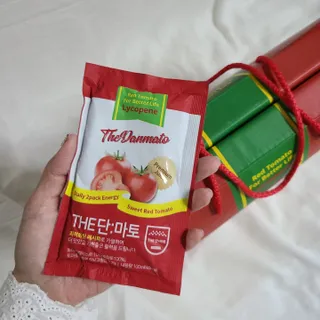 제이제이바이오 더단마토 프리미엄주스 100ml 30팩입 - 무설탕 스테비아 토마토즙 — 5점을 준 리뷰어가 2021년 11월 올린 사용 사진