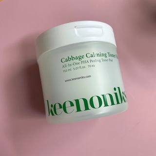 키노닉스 양배추 카밍 진정 토너패드 — 5점을 준 리뷰어가 2021년 8월 올린 사용 사진