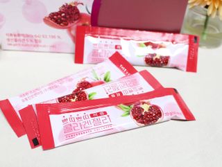헬스업_쁘띠쁘띠석류콜라겐젤리_20g x 14포 — 5점을 준 리뷰어가 2021년 2월 올린 사용 사진