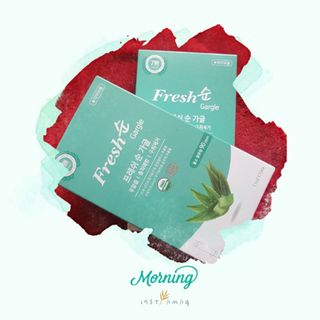 에프에이치아이코리아 Fresh순 프로폴리스 무알콜 일회용 가글 11ml 10개입 — 5점을 준 리뷰어가 2021년 5월 올린 사용 사진
