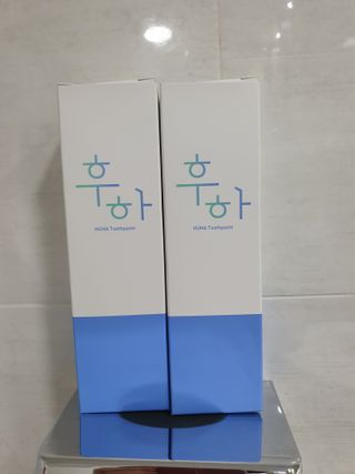 [심폐소생소] 무불소 임산부 천연 치약 — 4.5점을 준 리뷰어가 2021년 9월 올린 사용 사진