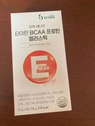 [인디닥터] 타이탄 BCAA 프로틴 젤리스틱 — 5점을 준 리뷰어가 2022년 5월 올린 사용 사진