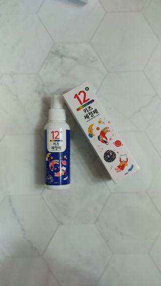 셀바이져 항균 스프레이 핸드워시 + 키즈세정제 SET — 5점을 준 리뷰어가 2021년 3월 올린 사용 사진