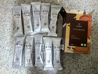 씨알푸드 유기농 쌀 시리얼 390g + 갓 구운 유기농 발아통곡물 150g — 5점을 준 리뷰어가 2021년 12월 올린 사용 사진