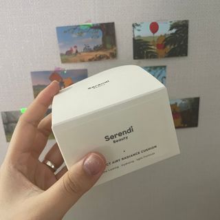 세렌디뷰티 퍼펙트 에어리 래디언스 쿠션 — 5점을 준 리뷰어가 2022년 1월 올린 사용 사진
