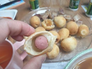 Dog&Ball 독앤볼 [Dog&Ball] 미니찹쌀볼도그 찹쌀치즈볼 — 5점을 준 리뷰어가 2021년 11월 올린 사용 사진