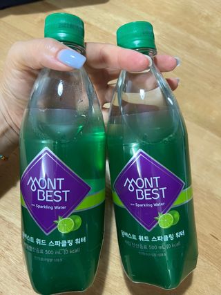 몽베스트 Montbest with Sparkling water Lime20병 — 5점을 준 리뷰어가 2022년 7월 올린 사용 사진