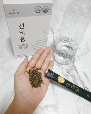[뉴트릴렉스] 선비움 첨가물 없는 착한 차전자피 식이섬유  2박스 — 5점을 준 리뷰어가 2021년 8월 올린 사용 사진