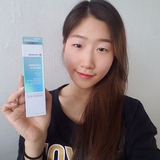 리더스코스메틱 리더스 카밍 바이오틱스 크림 마스크 — 5점을 준 리뷰어가 2021년 3월 올린 사용 사진