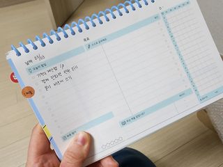 리훈 차일드라이크 or 워킹스마일 초등학생 스터디플래너 저학년/ 고학년 — 5점을 준 리뷰어가 2023년 3월 올린 사용 사진