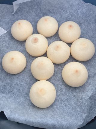 한성기업 베이크볼 치즈몽땅 300g x 2봉 — 5점을 준 리뷰어가 2021년 9월 올린 사용 사진