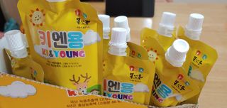 [몸엔용] 어린이, 초등학생의 영양간식 달콤 국산녹용 키엔용  80ml x 10포 — 5점을 준 리뷰어가 2021년 7월 올린 사용 사진