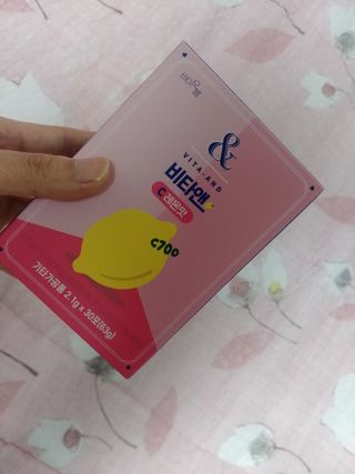 비타앤C 레몬맛, 망고맛 — 5점을 준 리뷰어가 2021년 6월 올린 사용 사진
