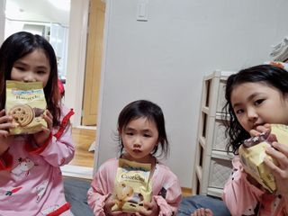 바릴라 몰리노비앙코 쿠키 3종_판디스텔라,쿠오리치니,바이오치 — 5점을 준 리뷰어가 2022년 1월 올린 사용 사진