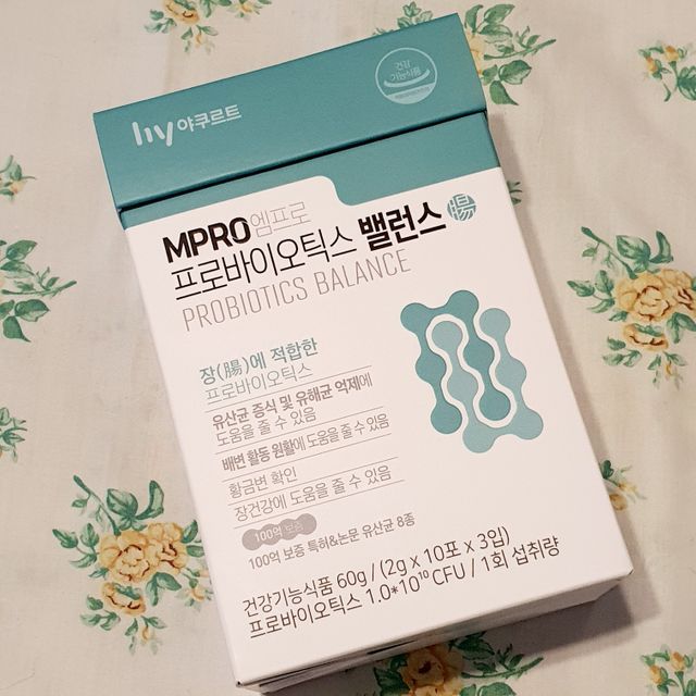엠프로 프로바이오틱스 밸런스 리뷰 사진