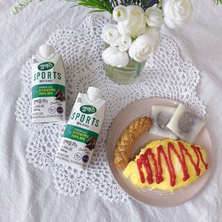 셀렉스스포츠 셀렉스 스포츠 웨이 프로틴 초콜릿 _ 330ml x 12팩 — 4.5점을 준 리뷰어가 2021년 5월 올린 사용 사진