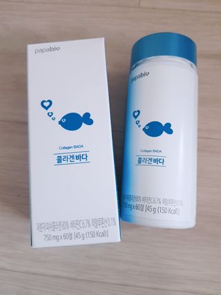 파파비오랩 승무원 콜라겐 콜라겐바다 — 4.5점을 준 리뷰어가 2020년 12월 올린 사용 사진