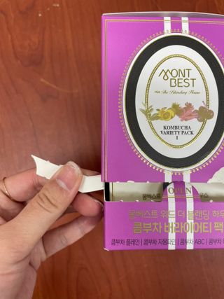 [몽베스트] 위드더 블랜딩 하우스 콤부차 _ 버라이어티팩 — 5점을 준 리뷰어가 2024년 3월 올린 사용 사진