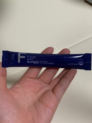 똥기사의 케이푸드 화이버슬림 — 3.5점을 준 리뷰어가 2021년 1월 올린 사용 사진