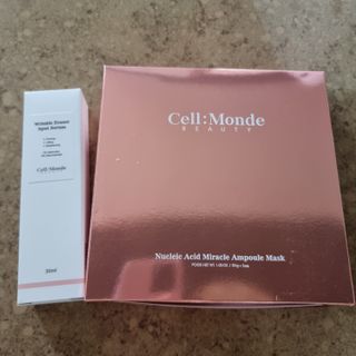 셀몽드 링클 이레이저 스팟 세럼 +핵산 미라클 앰플 마스크 — 5점을 준 리뷰어가 2022년 2월 올린 사용 사진