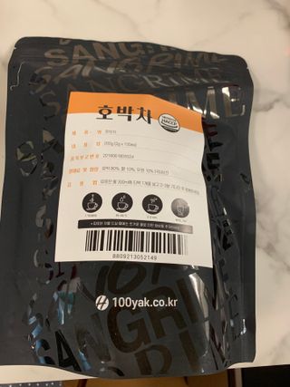 산그리메 국내산 호박차 100티백 대용량 삼각티백차 — 4.5점을 준 리뷰어가 2021년 7월 올린 사용 사진
