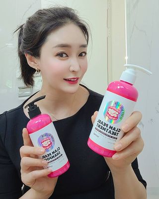 썸헤어 / SUMHAIR 글램 펄 샴푸 & 트리트먼트 -출시전 모집 — 5점을 준 리뷰어가 2021년 7월 올린 사용 사진