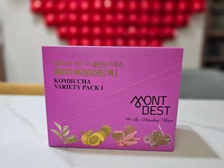 [몽베스트] 위드더 블랜딩 하우스 콤부차 _ 버라이어티팩 — 5점을 준 리뷰어가 2024년 1월 올린 사용 사진