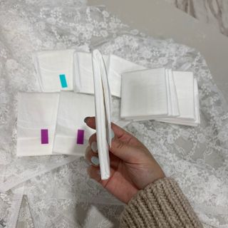 특허 받은 친환경 프리미엄 초슬림 생리대 나풀나풀 실속세트 — 4.5점을 준 리뷰어가 2023년 4월 올린 사용 사진