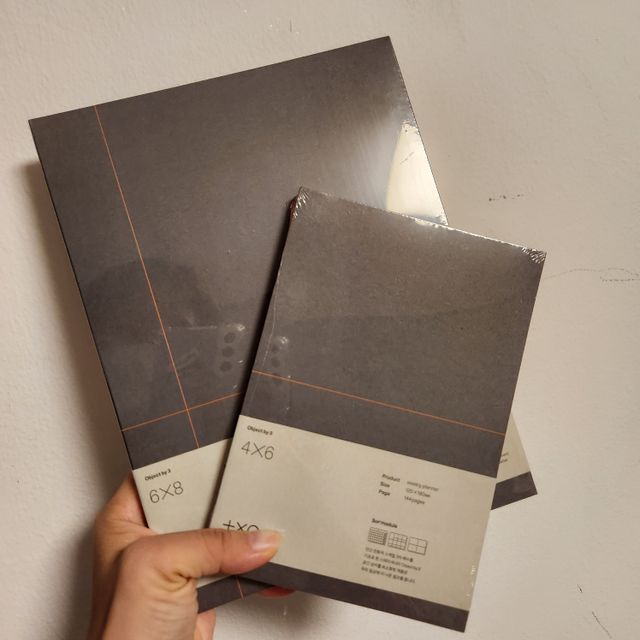 Object by 3 크리에이티브 세트 - 아이디어노트, 위클리플래너, 스티키메모패드 리뷰 사진