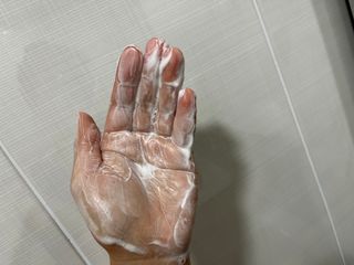 소담스퀘어 상암 유벨르 듀블랑 클렌징 폼 — 5점을 준 리뷰어가 2022년 11월 올린 사용 사진
