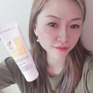 랑벨 비타 에너지 잡티 크림 75ml (피부 속 기미완화크림) — 5점을 준 리뷰어가 2022년 4월 올린 사용 사진