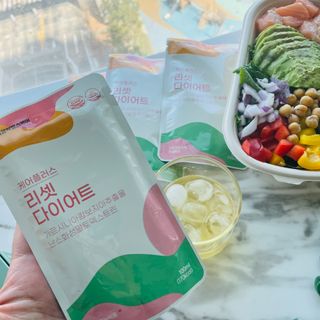 [경남제약헬스케어] 케어플러스 리셋 다이어트 청포도맛 100ml X 5포 (5일분) — 5점을 준 리뷰어가 2023년 3월 올린 사용 사진