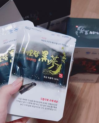 [중소기업유통센터 X 우수소상공인]해오담 수제 흑삼추출액  70ml x 20포 — 5점을 준 리뷰어가 2020년 12월 올린 사용 사진
