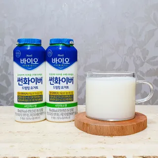 LIVE 매일바이오 썬화이버 드링킹 요거트 — 5점을 준 리뷰어가 2022년 8월 올린 사용 사진
