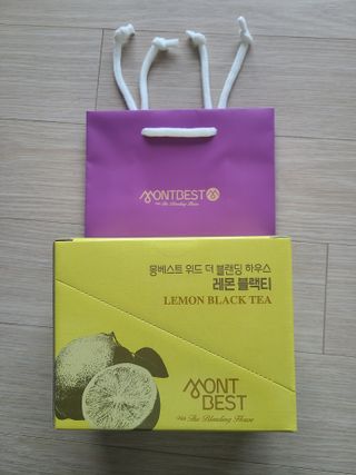 몽베스트 위드더 블랜딩 하우스 _레몬 블랙티 — 4점을 준 리뷰어가 2022년 12월 올린 사용 사진