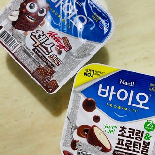 매일바이오 토핑요거트 — 4점을 준 리뷰어가 2021년 6월 올린 사용 사진