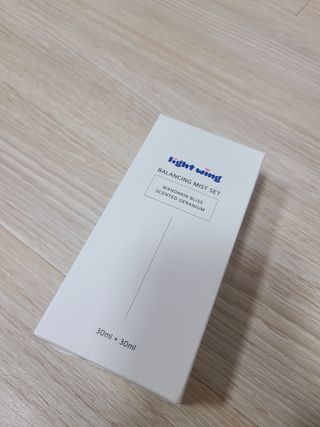 라이트윙 밸런싱 미스트 만다린 블리스+센티드 제라늄 SET — 5점을 준 리뷰어가 2021년 1월 올린 사용 사진