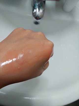[베러오리진] 무화과 크리미 딥 폼 클렌저/피부 노폐물 & 미세먼지 99 세정 인증 민감성 피부 무자극 인증 — 5점을 준 리뷰어가 2021년 11월 올린 사용 사진
