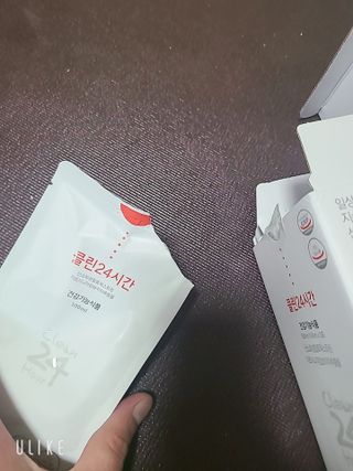 클린24시간 1BOX(5포) + 전용보틀(500ml) — 5점을 준 리뷰어가 2023년 8월 올린 사용 사진
