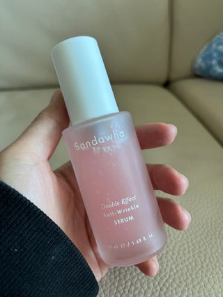 산다화 더블 이펙트 안티 링클 세럼 50ml — 5점을 준 리뷰어가 2022년 12월 올린 사용 사진