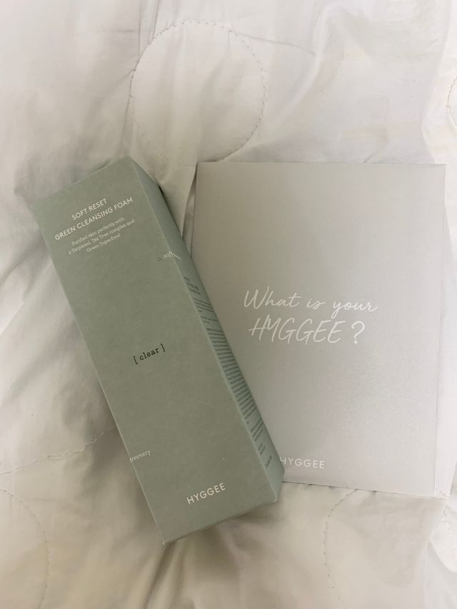 휘게 소프트리셋 그린 클렌징 폼 리뷰 사진