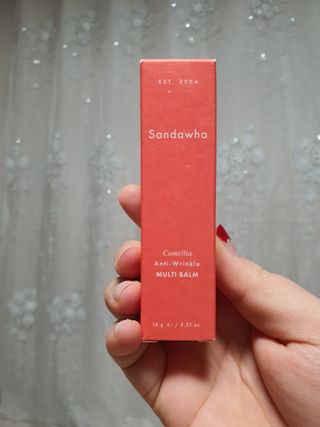 스킨큐어 산다화 카멜리아 안티 링클 멀티밤 — 5점을 준 리뷰어가 2023년 11월 올린 사용 사진