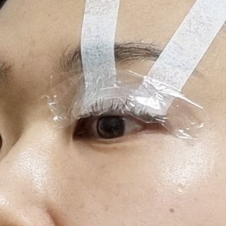 리베미 셀프 속눈썸펌 키트 10회분 — 5점을 준 리뷰어가 2021년 12월 올린 사용 사진