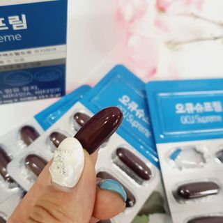 뉴트리션팩토리 비타프렙 오큐슈프림 루테인 오메가3 1050mg — 5점을 준 리뷰어가 2021년 7월 올린 사용 사진