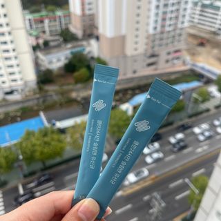 클린24시간 슬림앤유산균 1박스 (3.5g X 15포) — 5점을 준 리뷰어가 2022년 10월 올린 사용 사진