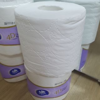 빈다 4Deluxe 4겹 엠보싱 롤 화장지 — 5점을 준 리뷰어가 2022년 3월 올린 사용 사진