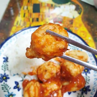 굽네몰 [굽네] 소스가 맛있는 닭가슴살 한입 볼 2종 8팩 — 5점을 준 리뷰어가 2021년 3월 올린 사용 사진