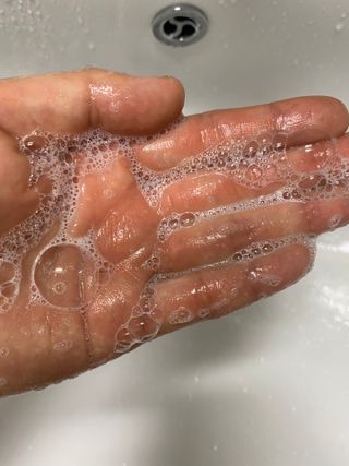 빅그린 임산부 전용라인 3종세트 - 샴푸500ml,트리트먼트500ml,바디워시500ml — 5점을 준 리뷰어가 2022년 8월 올린 사용 사진